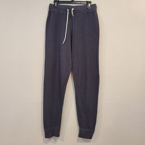 Monrow Thermal Charcoal Gray Sweatpants Joggers